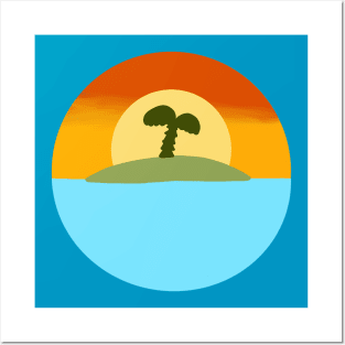 Simple Sunset Posters and Art